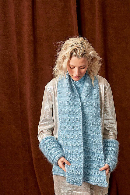 Wrist warmers Kira by LANGYARNS SWITZERLAND