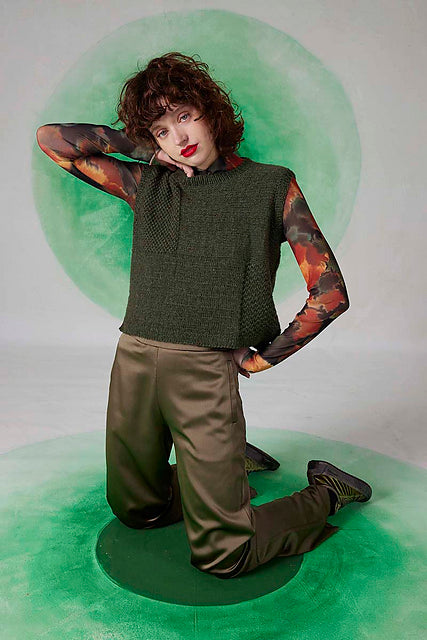 Slipover Esmeralda by LANGYARNS SWITZERLAND