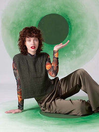 Slipover Esmeralda by LANGYARNS SWITZERLAND