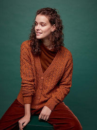 Umbria Jacket by LANGYARNS SWITZERLAND