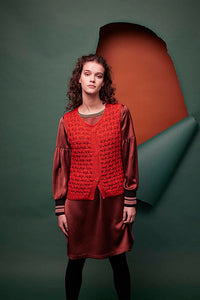 Ashanti Vest by LANGYARNS SWITZERLAND