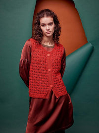 Ashanti Vest by LANGYARNS SWITZERLAND