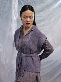 Raven Vest by LANGYARNS SWITZERLAND