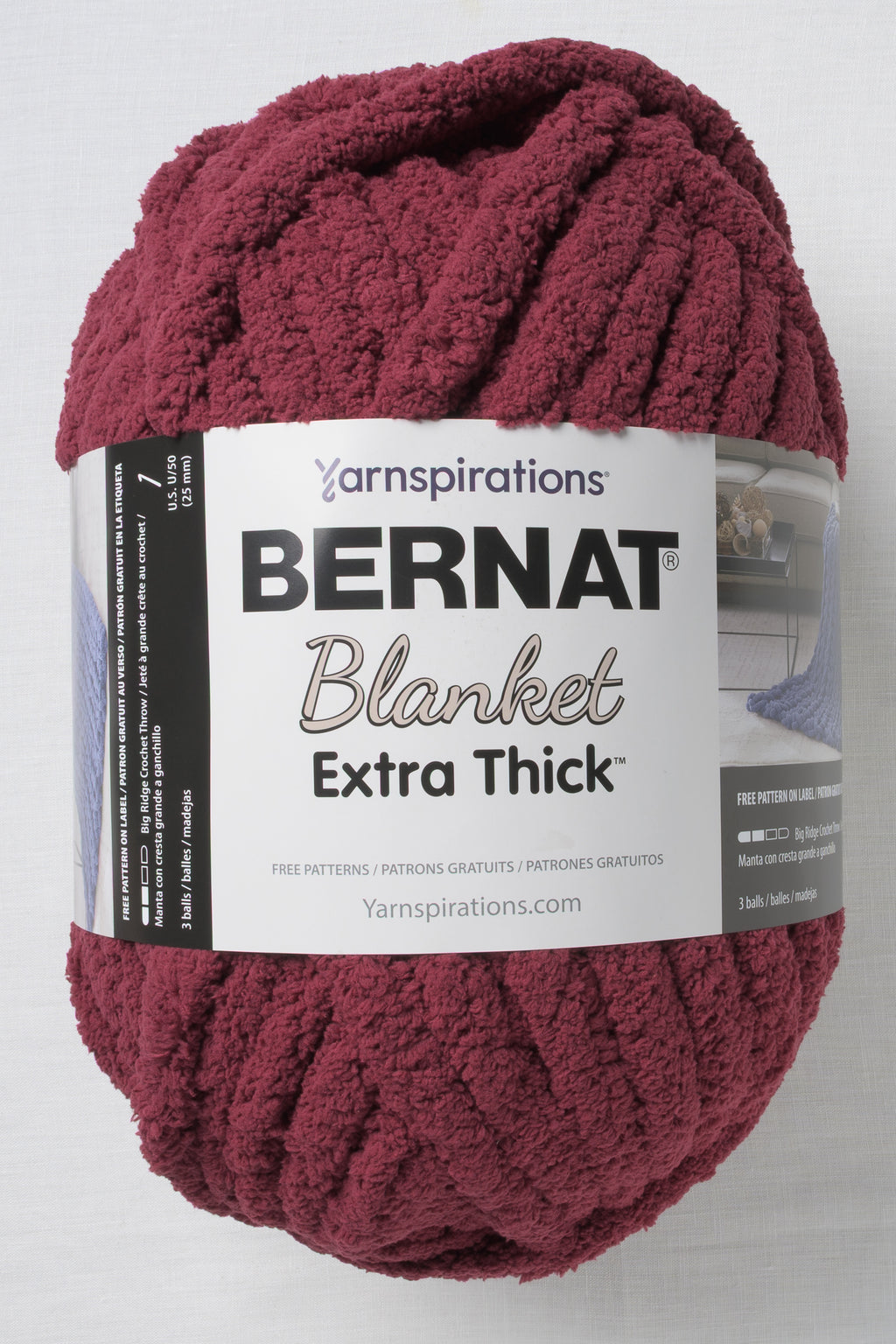 Bernat Blanket Extra Thick Plummy