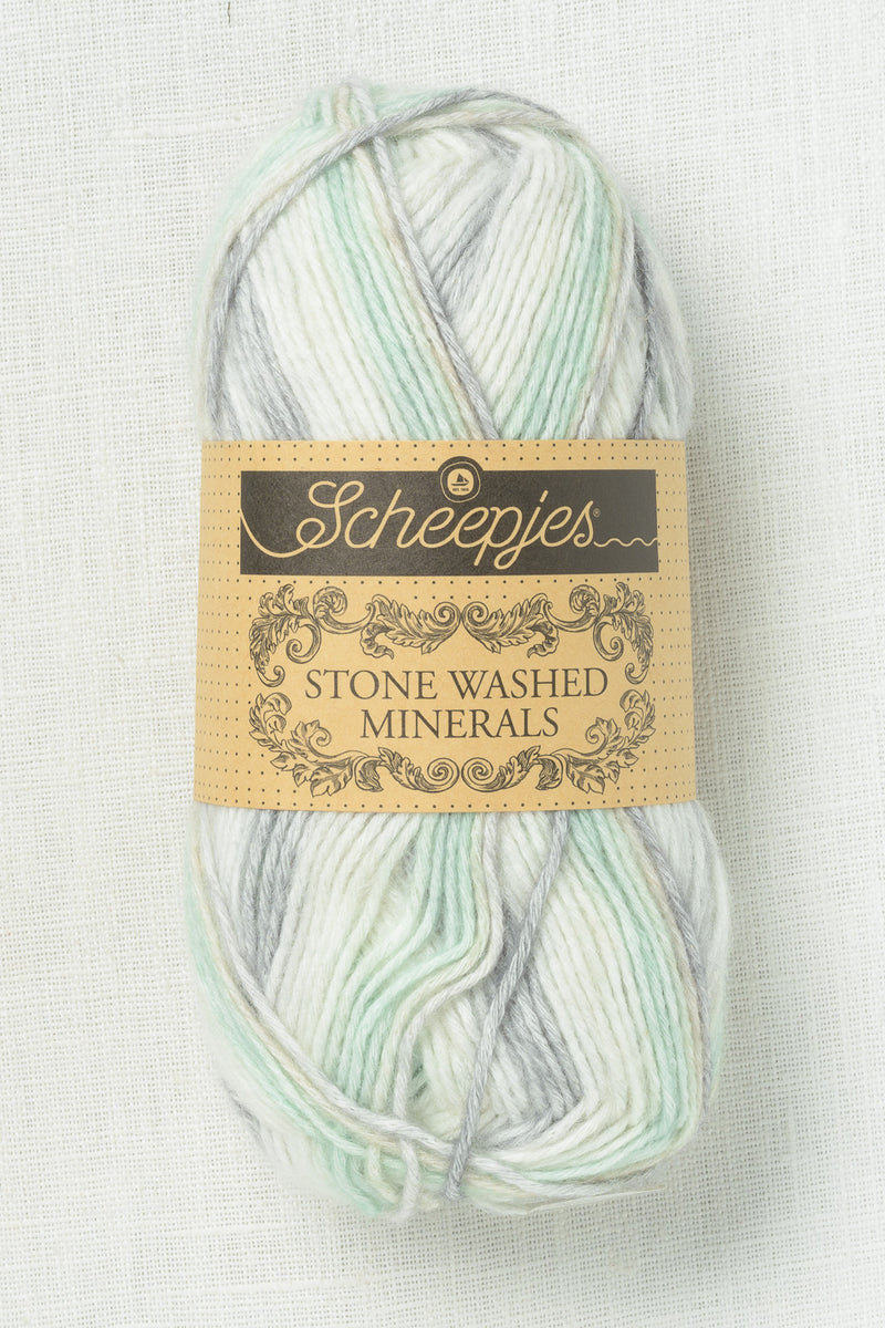 Scheepjes Stone Washed Minerals 913 Malachite Vale