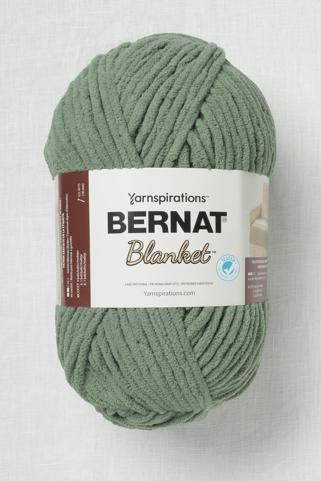 Bernat Blanket Smoky Green – Wool and Company