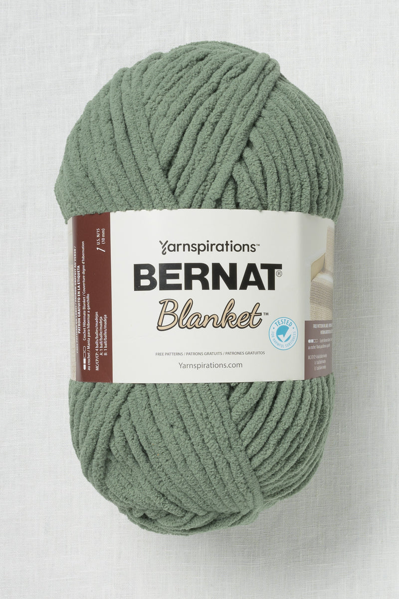 Bernat Blanket Smoky Green – Wool and Company - Main Image