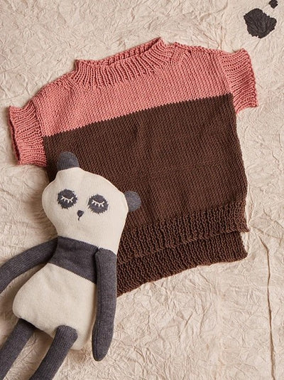 EK1 Color Block Top by Erika Knight