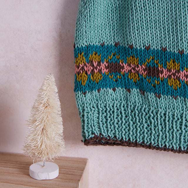 EK2 Fair Isle Vest by Erika Knight