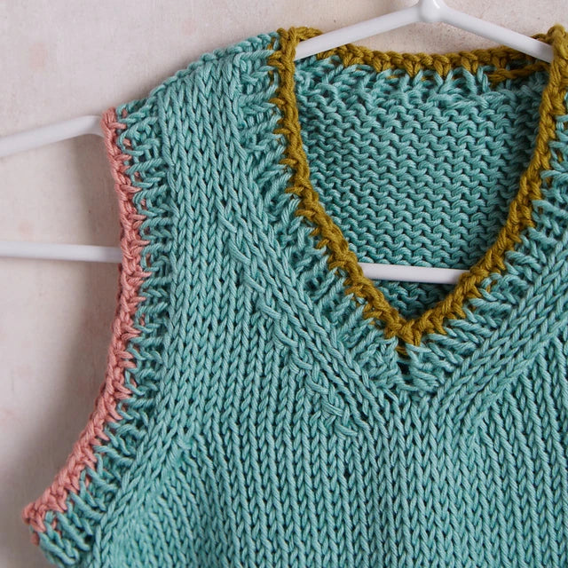 EK2 Fair Isle Vest by Erika Knight