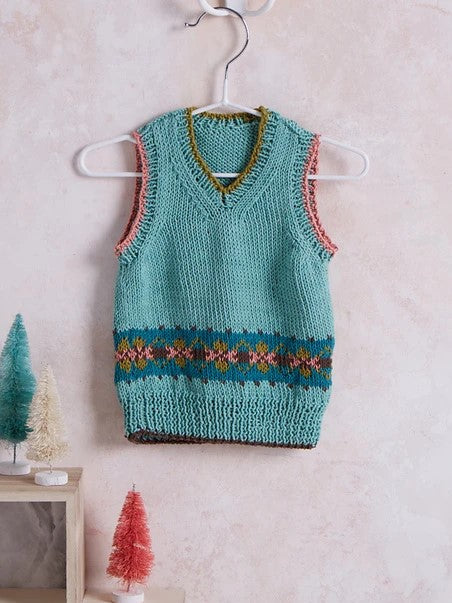 EK2 Fair Isle Vest by Erika Knight