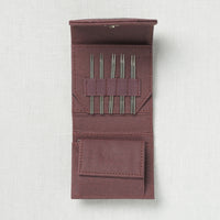 Lykke Flight 3.5" Interchangeable Mini Needle Set, US 0-2.5, Maroon
