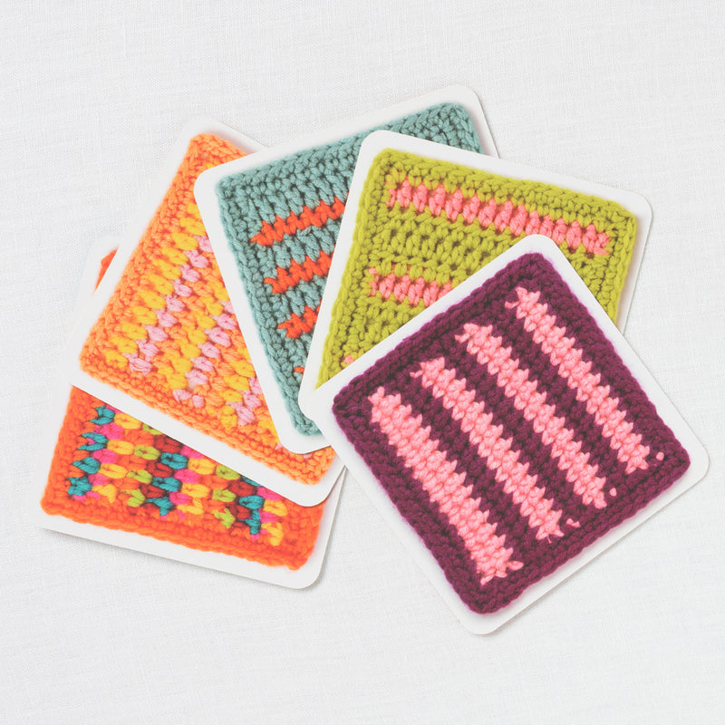 The Granny Square Stitches Card Deck: 50 Mix and Match Designs by Claire Montgomerie