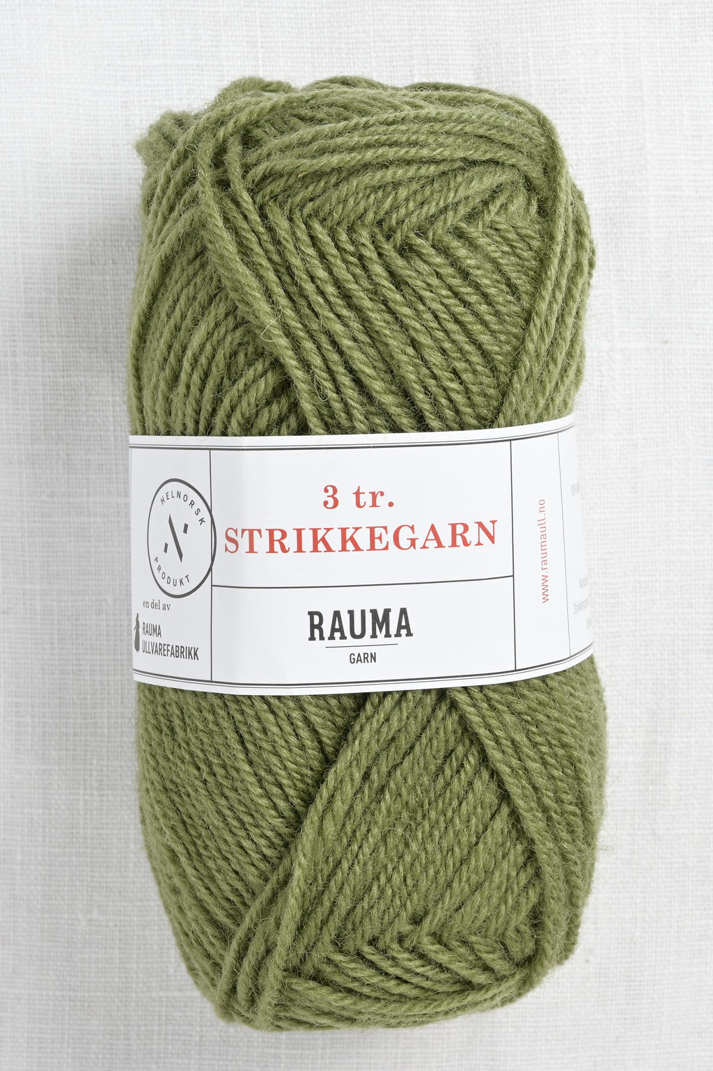 Rauma 3-Ply Strikkegarn 178 Khaki Green