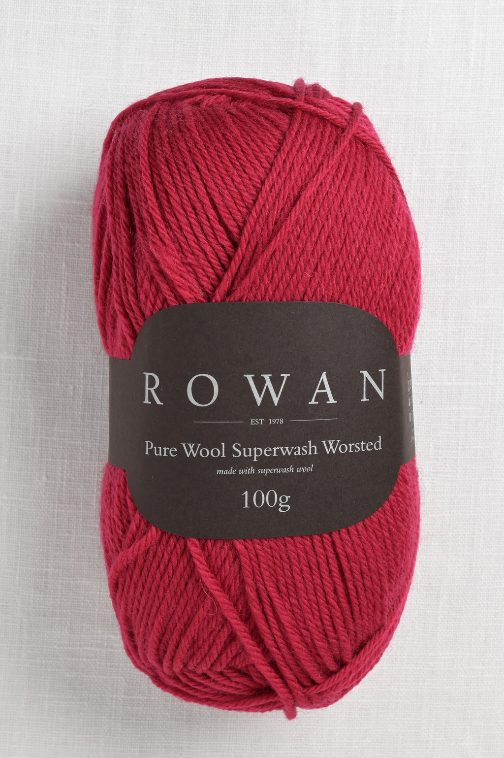 Rowen Wool Rowan Pure Wool Worsted 124 Rich Red – Wool and Company