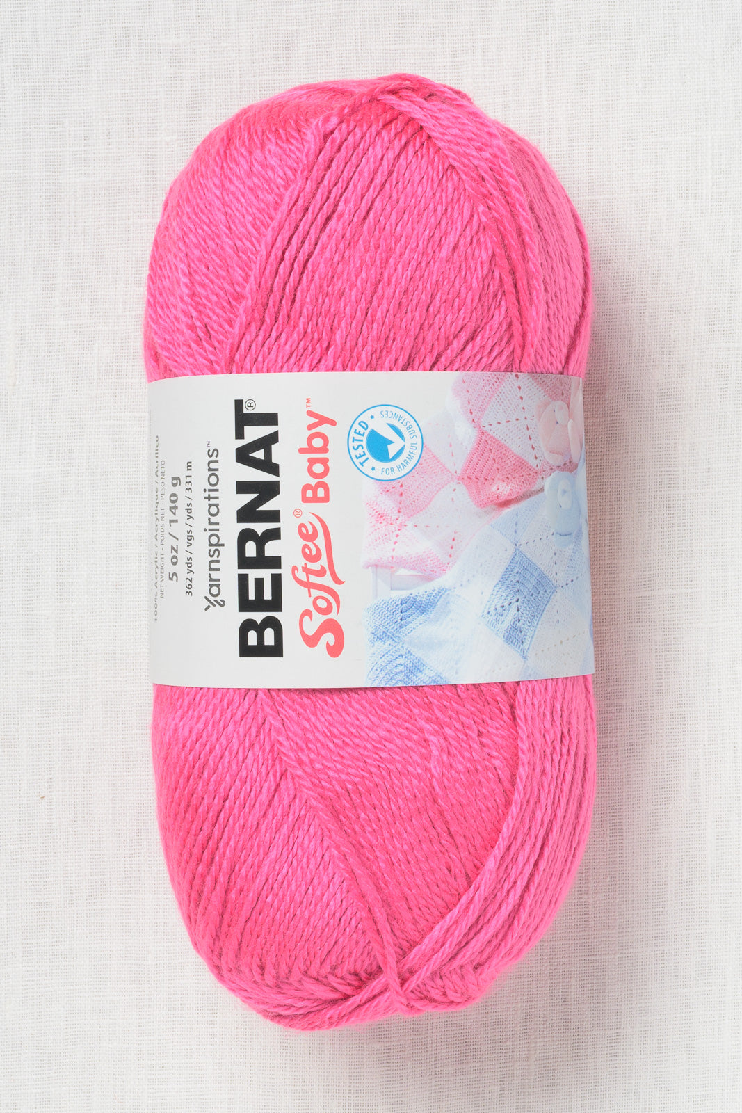 Bernat Softee Baby Garn – 140 G Knäuel, Pfirsichfarbe, 100% Acryl, Weich, Für Strick- Und Häkelprojekte