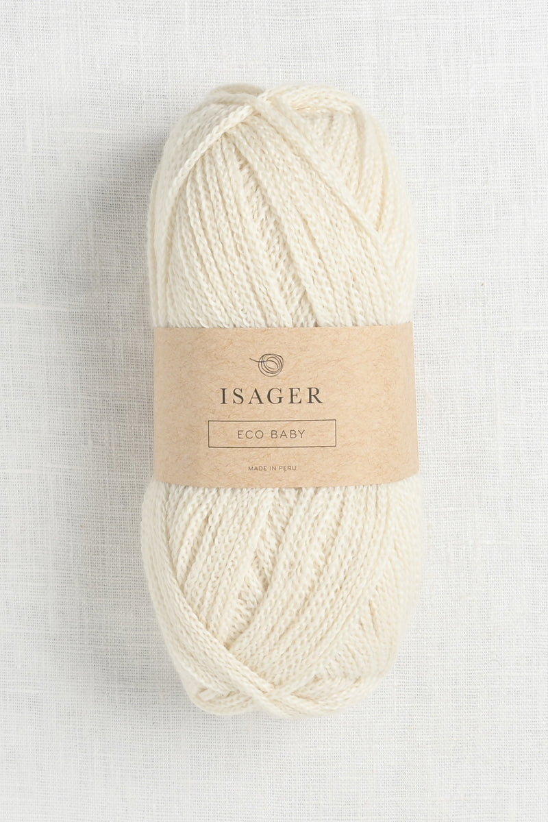 Isager Eco Baby E0 Natural Undyed