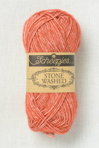 Scheepjes Stone Washed 843 Realgar Red