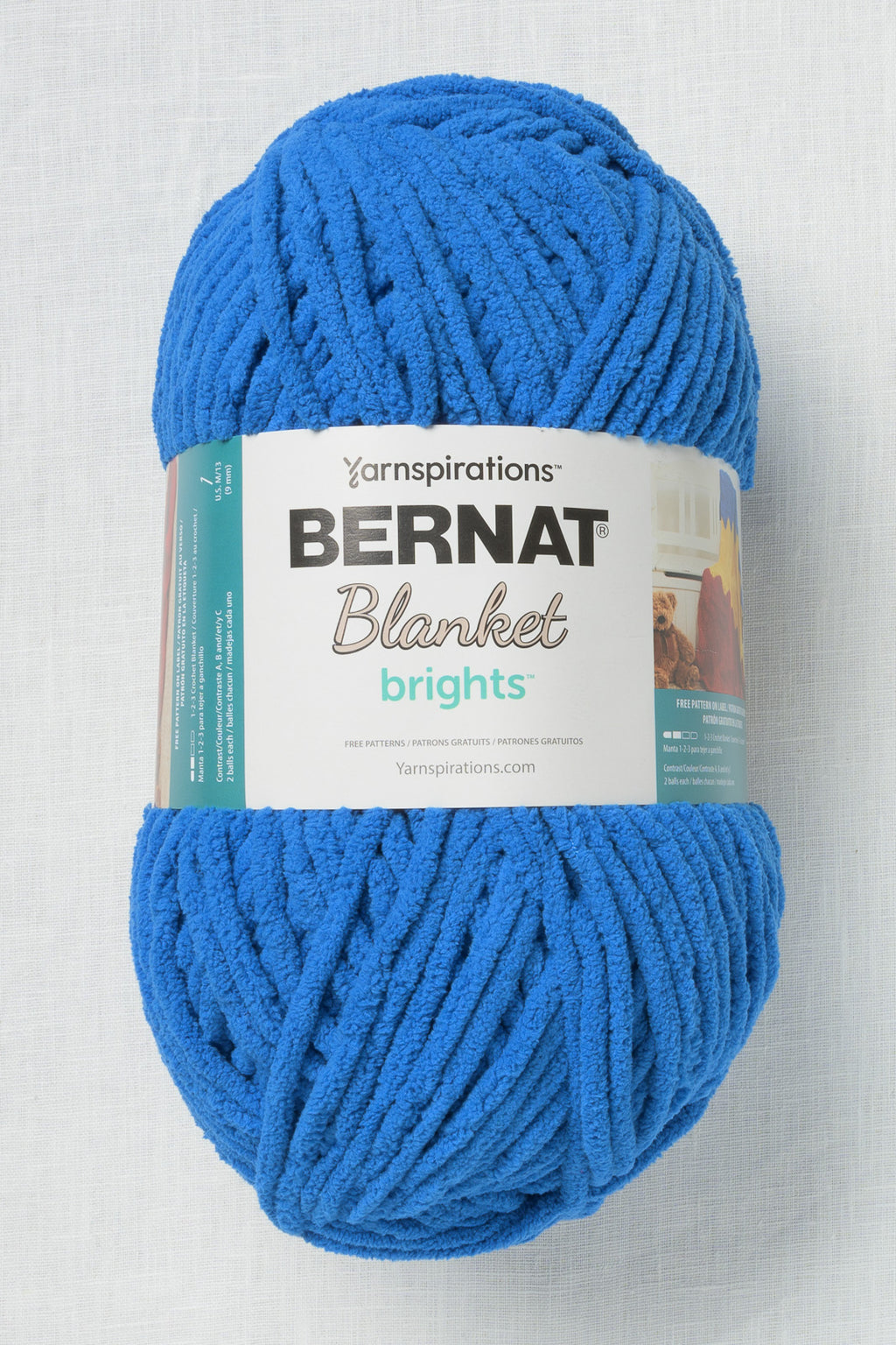 Bernat Blanket Brights Royal Blue