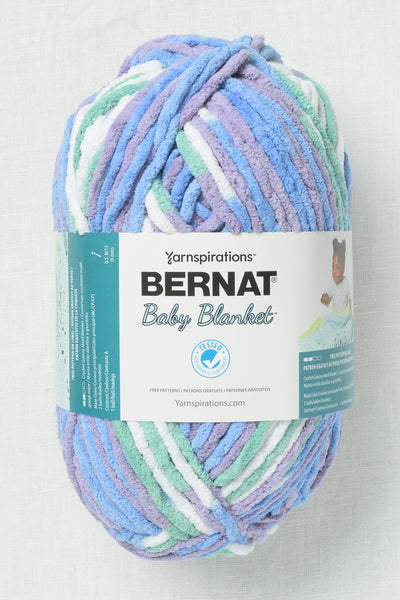 Bernat Baby Blanket Big Ball Posy Purple