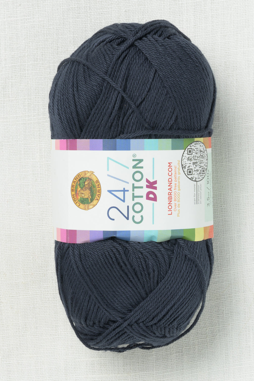 Lion Brand 24/7 Cotton DK 110AR Nightshade