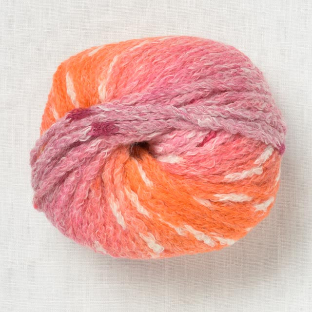 Lang Yarns Snowflake Multicolor 2 Salmon Rose Purple