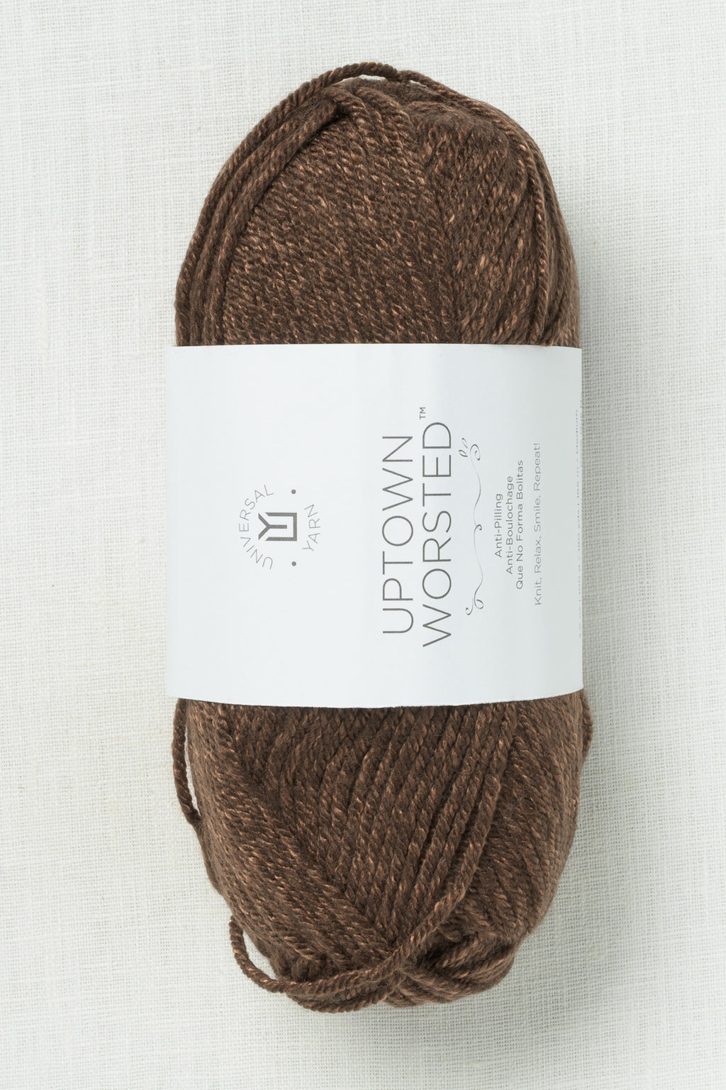 Universal Yarn Uptown Worsted 369 Chocolate Heather