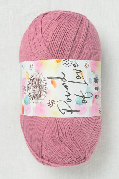 Lion Brand Pound of Love 140P Heather Rose