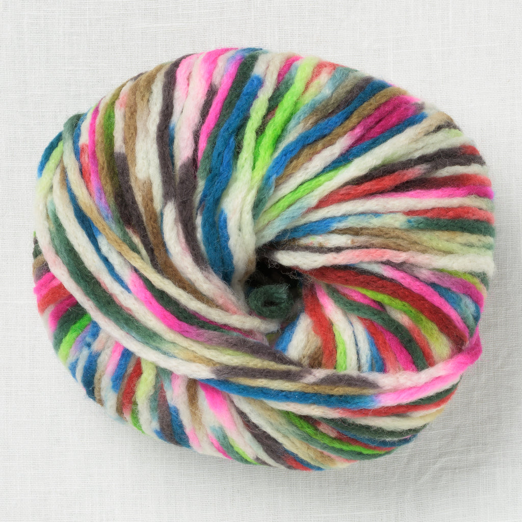 Lang Yarns Mosaic 7 Blue Green Pink Brown