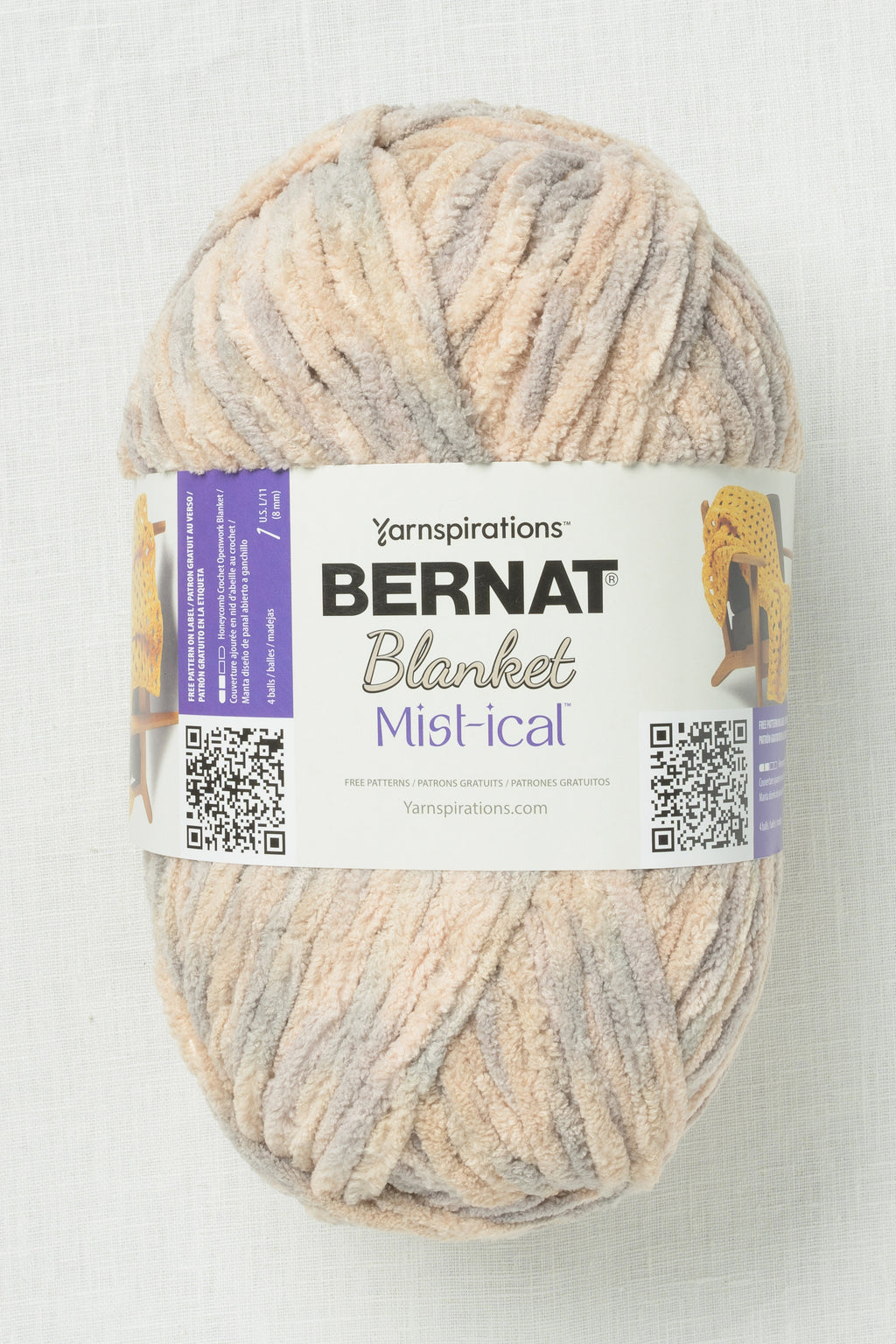 Bernat Blanket Mist-ical Gray Cloud