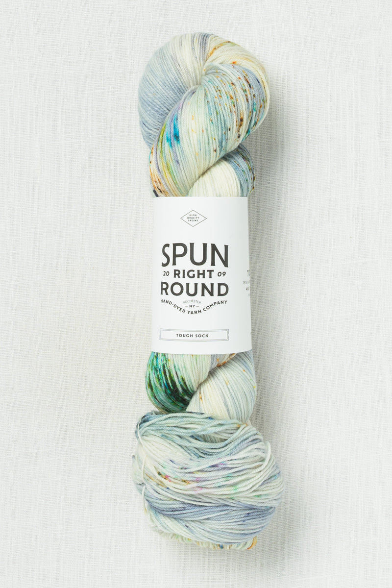 Spun Right Round Tough Sock Seahorse