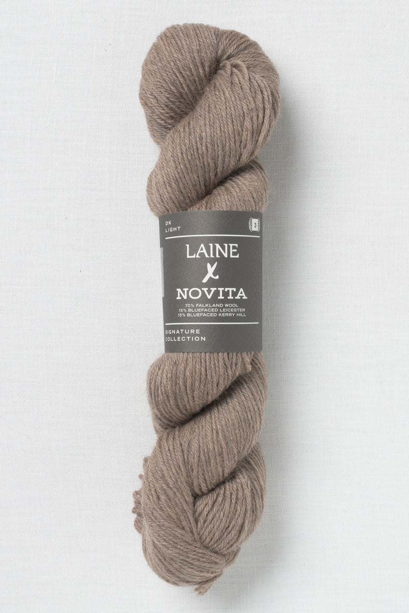Laine X Novita DK 6191 Weathered Driftwood