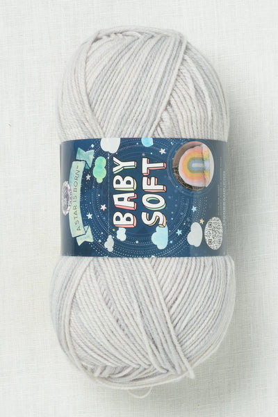 Lion Brand Baby Soft 212AP Grey Print