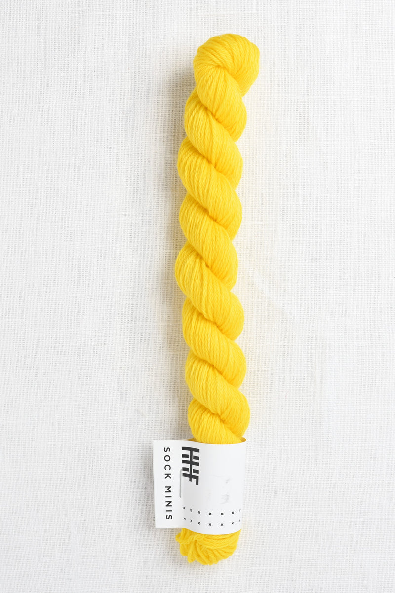 Hedgehog Fibres Sock Minis Egg Yolk