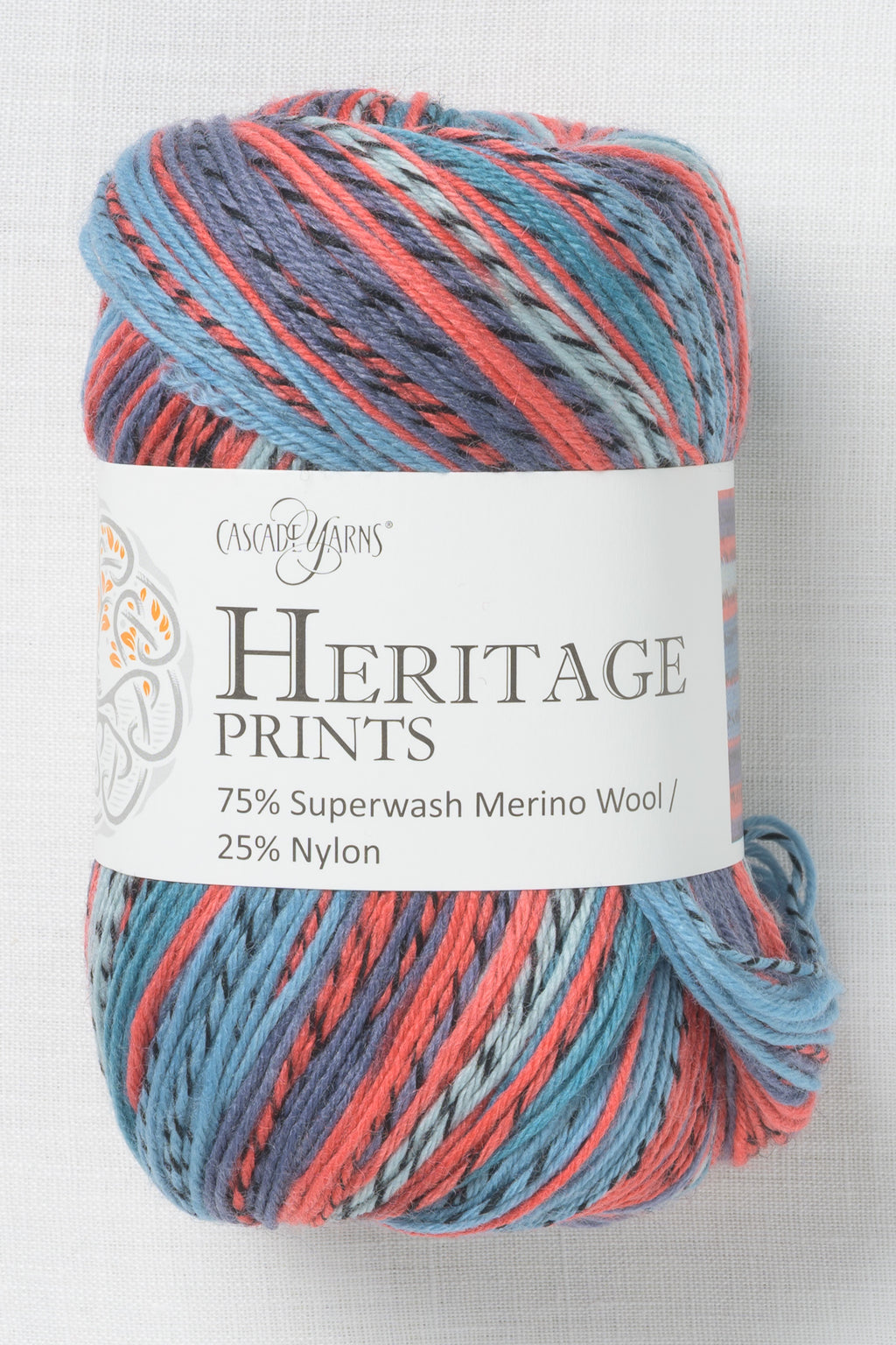 Cascade Heritage Prints 188 Snowcone Twist