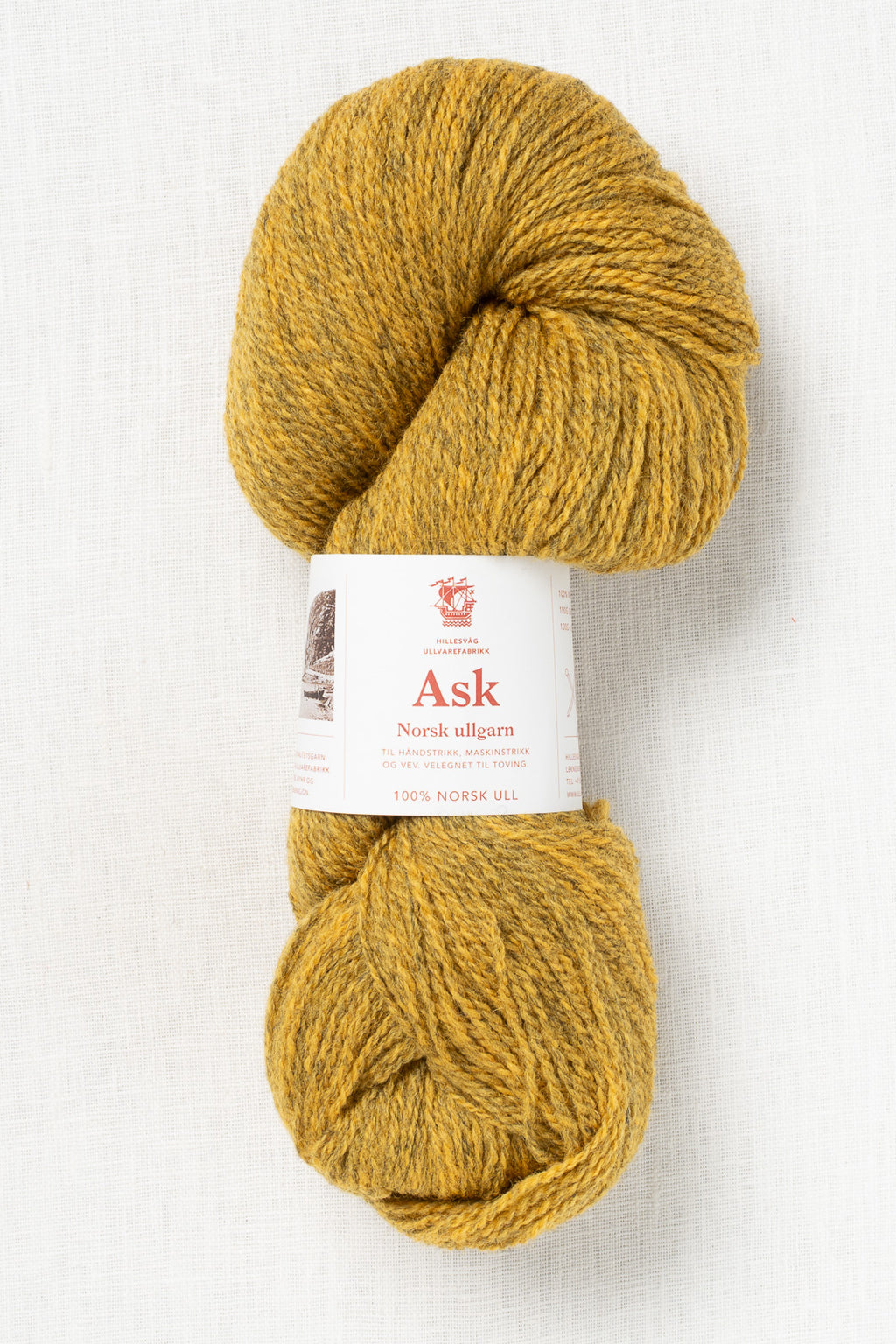 Hillesvåg Ask 6502 Heathered Corn Yellow