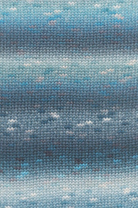 Lang Yarns Magnolia 13 Petrol Turquoise Grey swatch