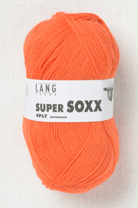 Lang Yarns Super Soxx 4Ply 59 Orange