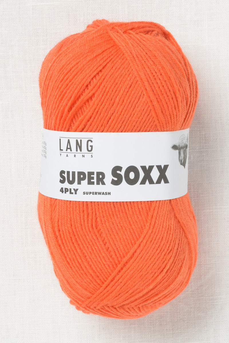 Lang Yarns Super Soxx 4Ply 59 Orange