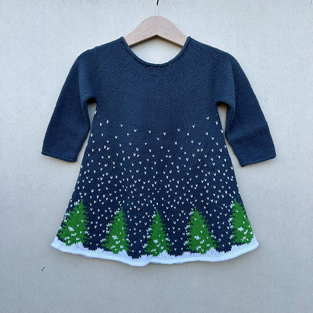Snow Dress by Pernille Larsen Wool and Company Snow Dress by Pernille Larsen Wool and Company