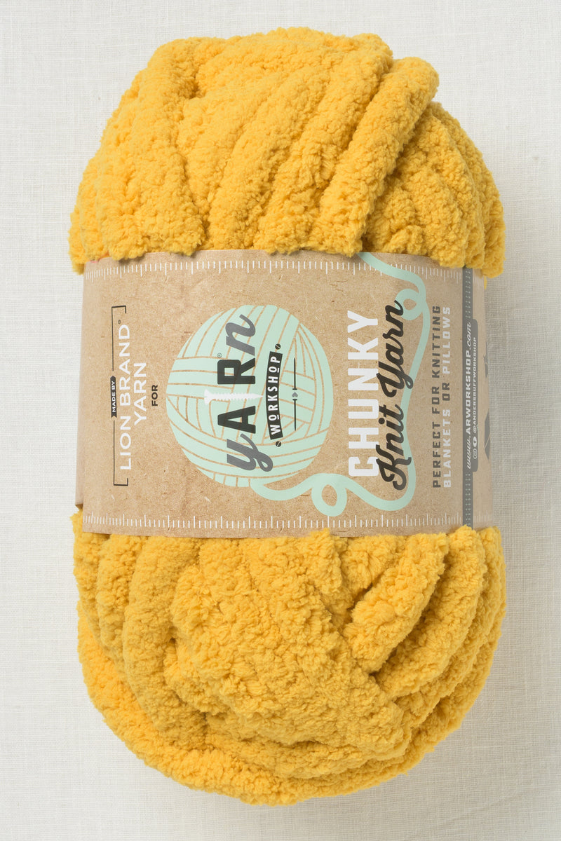 Lion Brand AR Workshop Chunky Knit 158Y Mustard Seed