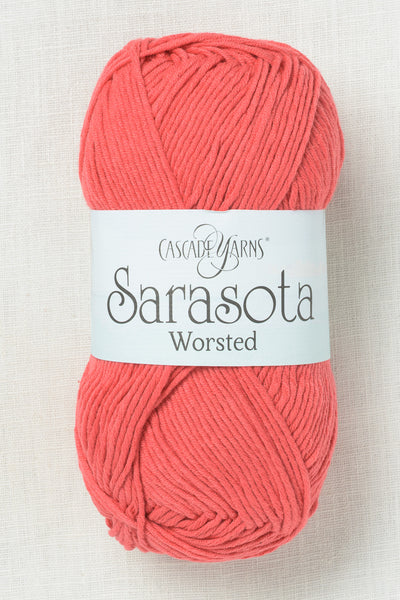 Cascade Sarasota Worsted 227 Coral Rose