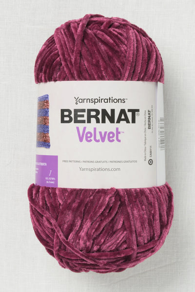 Bernat Velvet Burgundy Plum
