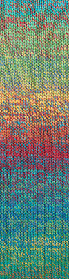 Cascade 220 Superwash Sport Wave 131 Spectrum swatch