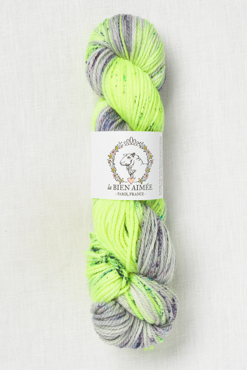 La Bien Aimee Merino Aran JKim is Grellow