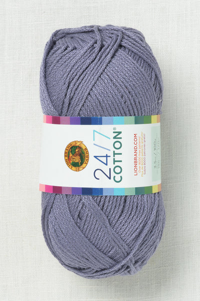 Lion Brand 24/7 Cotton 109AV Blue Grey