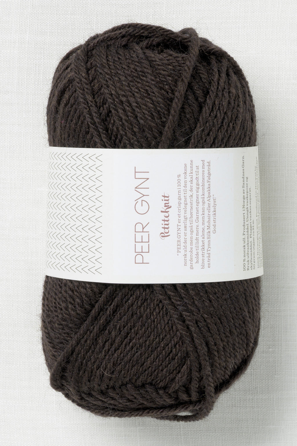 Sandnes Garn Peer Gynt 2381 Coffee Melange (PetiteKnit Color Palette)