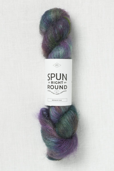 Spun Right Round Mohair Silk Lace Dead of Night