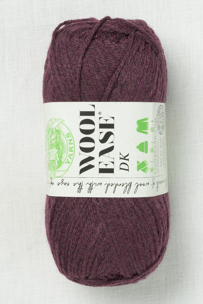 Lion Brand Wool Ease DK 159G Eggplant