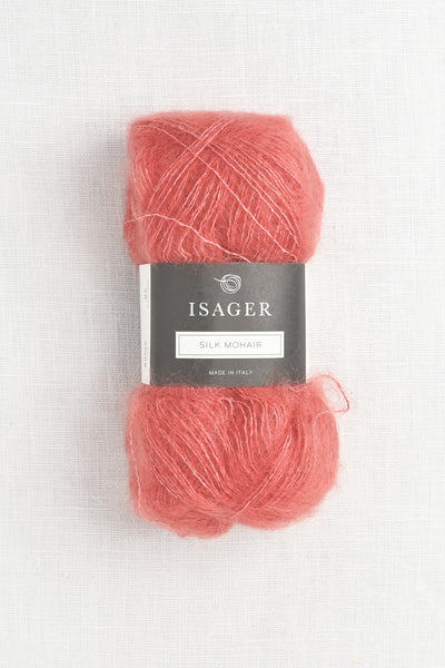 Isager Silk Mohair 28 Pomegranate